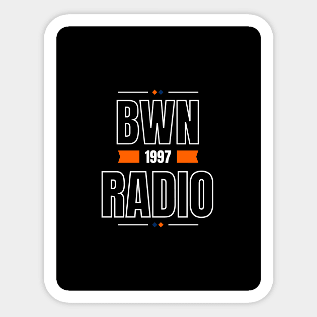 Bwn Radio- Cuse Logo Sticker by Bwn Radio